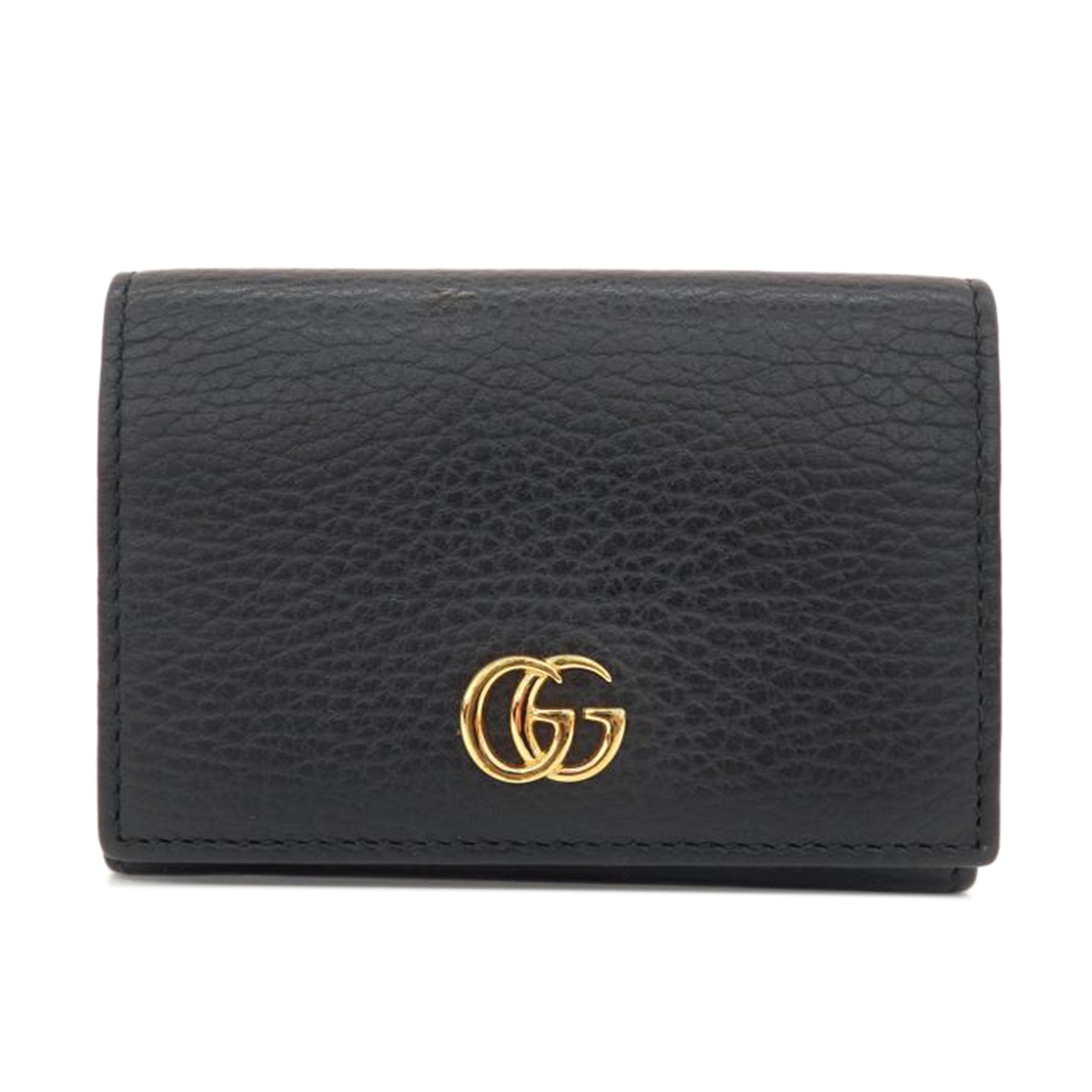 GUCCI グッチ/プチマーモント/レザーカードケース/474748//203887/Aランク/75