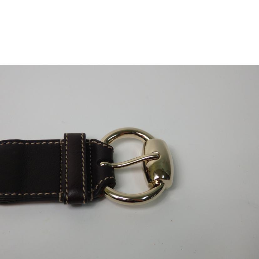 ＧＵＣＣＩ グッチ/ＧＧキャンバスホースビット／ベルト／８０ｃｍ/159618//214351/ABランク/84