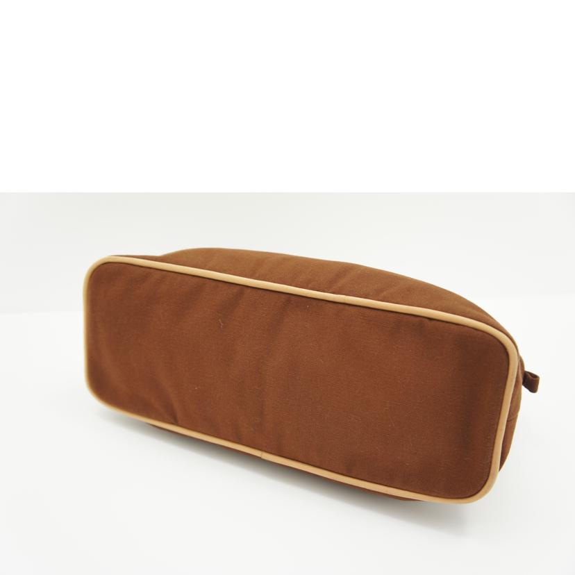 ＨＥＲＭＥＳ　 エルメス/ボリードポーチＧＭ／キャンバス／茶//ABランク/75