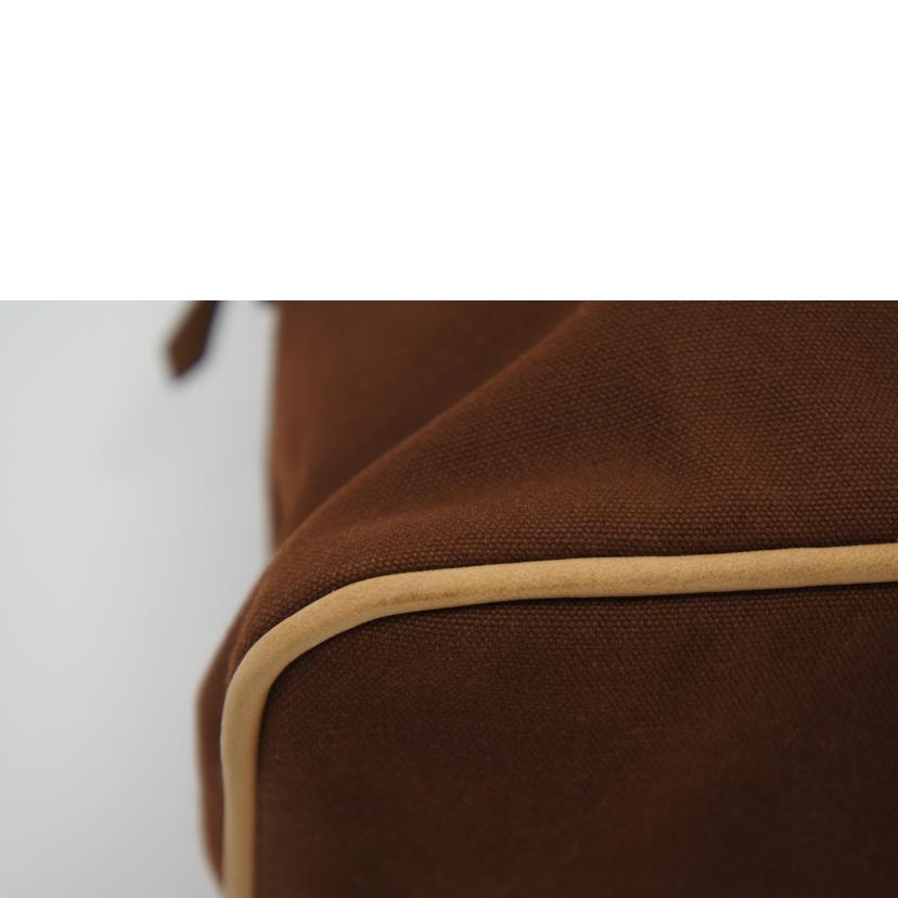 ＨＥＲＭＥＳ　 エルメス/ボリードポーチＧＭ／キャンバス／茶//ABランク/75