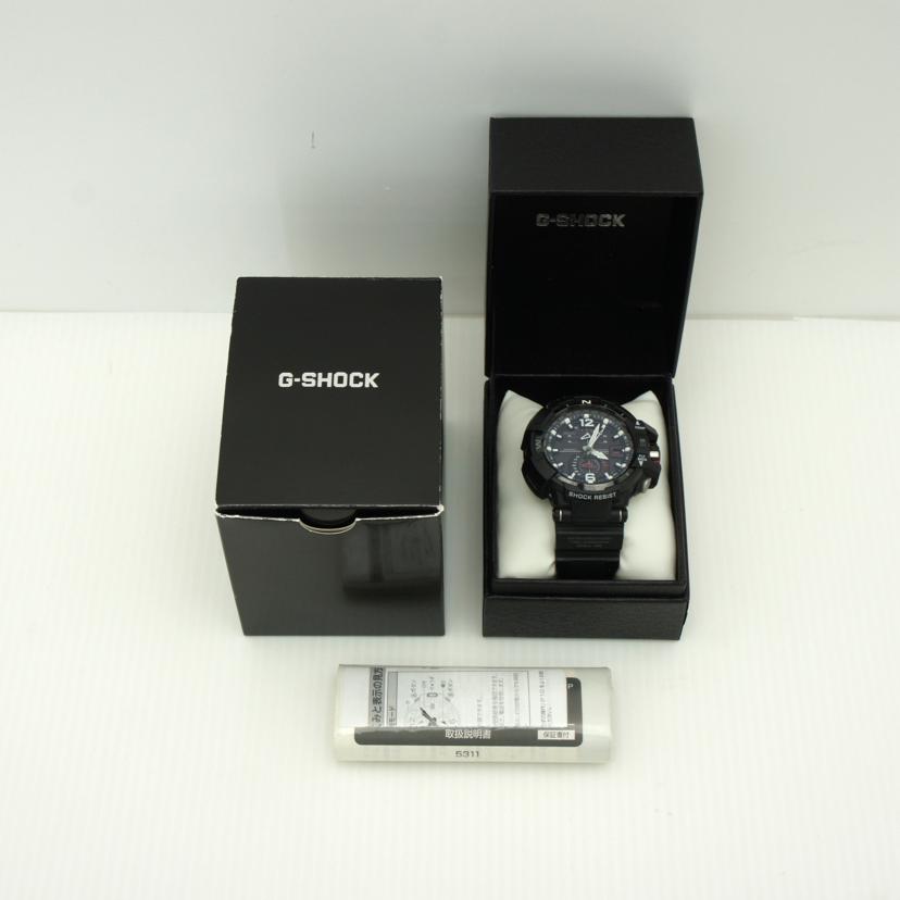 ＣＡＳＩＯ カシオ/Ｇ－ＳＨＯＣＫ／スカイコックピット／電波ソーラー/GW-A1100-1A3JF//002A120E/Aランク/75