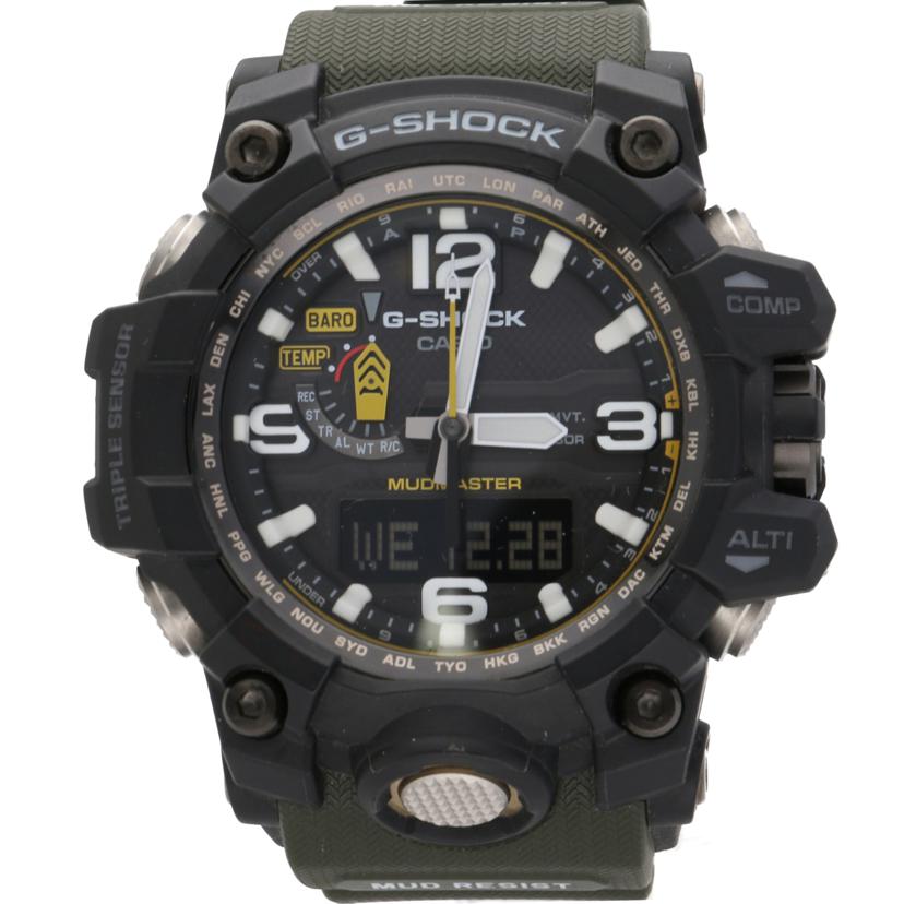 ＣＡＳＩＯ カシオ/Ｇ－ＳＨＯＣＫ／ＭＵＤＭＡＳＴＥＲ／電波ソーラー/GWG-1000-1A3JF//201B023H/SAランク/75