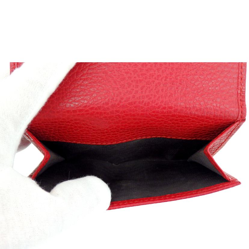 ＧＵＣＣＩ グッチ/ＧＧマーモント／Ｗホック財布/456122//496334/ABランク/75