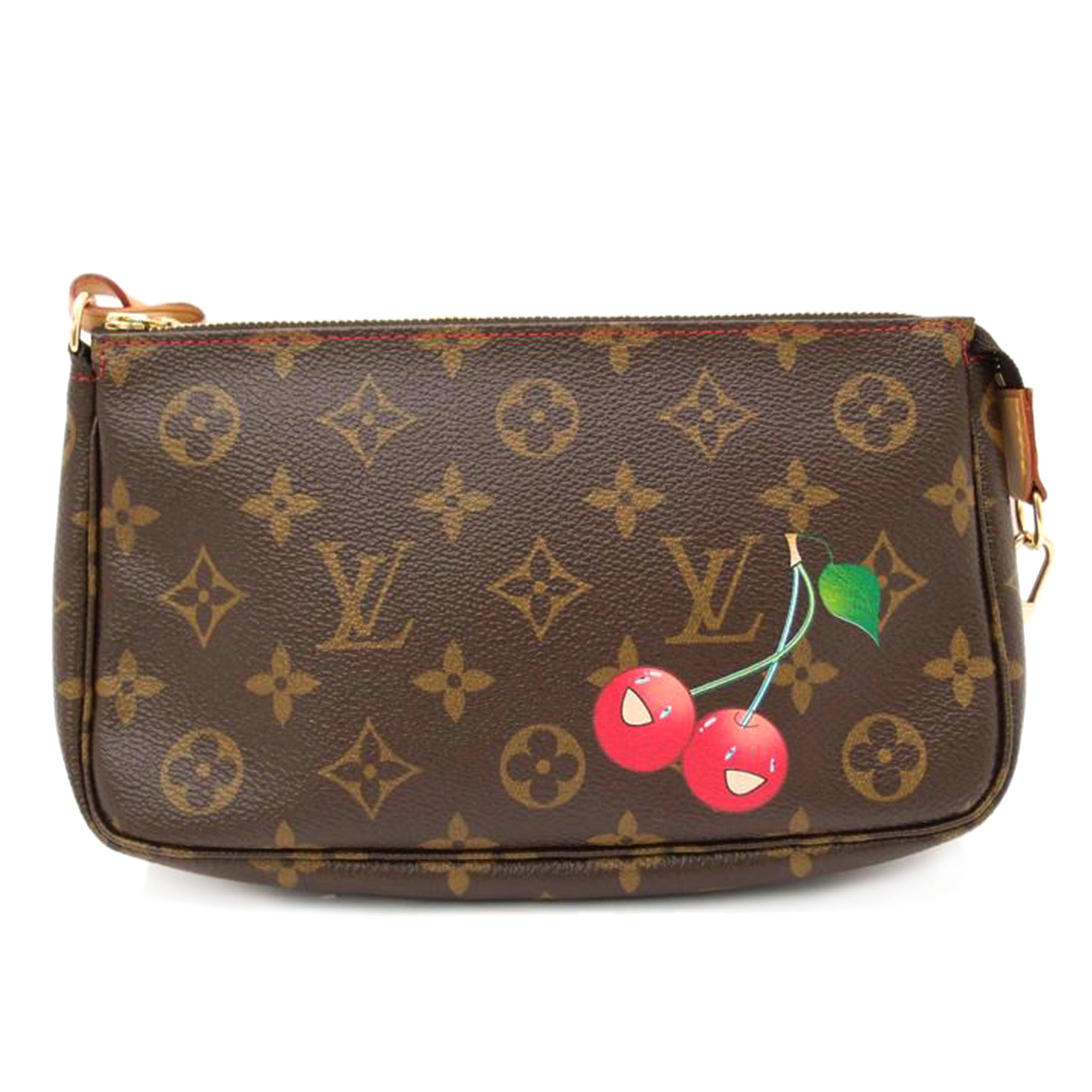 ＬＯＵＩＳ　ＶＵＩＴＴＯＮ ルイ・ヴィトン　ポーチ　ブラウン　レディース/ポシェット・アクセソワール／モノグラム・チェリー/M95008//VI1024/SAランク/69