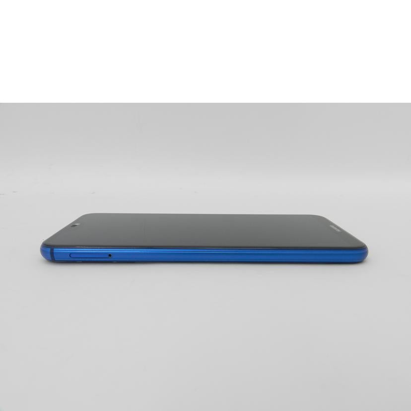 ＨＵＡＷＥＩ ファーウェイ/ＨＵＡＷＥＩ　Ｐ２０　ｌｉｔｅ　ＳＩＭフリー　［クラインブルー］/ANE-LX2J//SCV7N18B20002483/ABランク/69