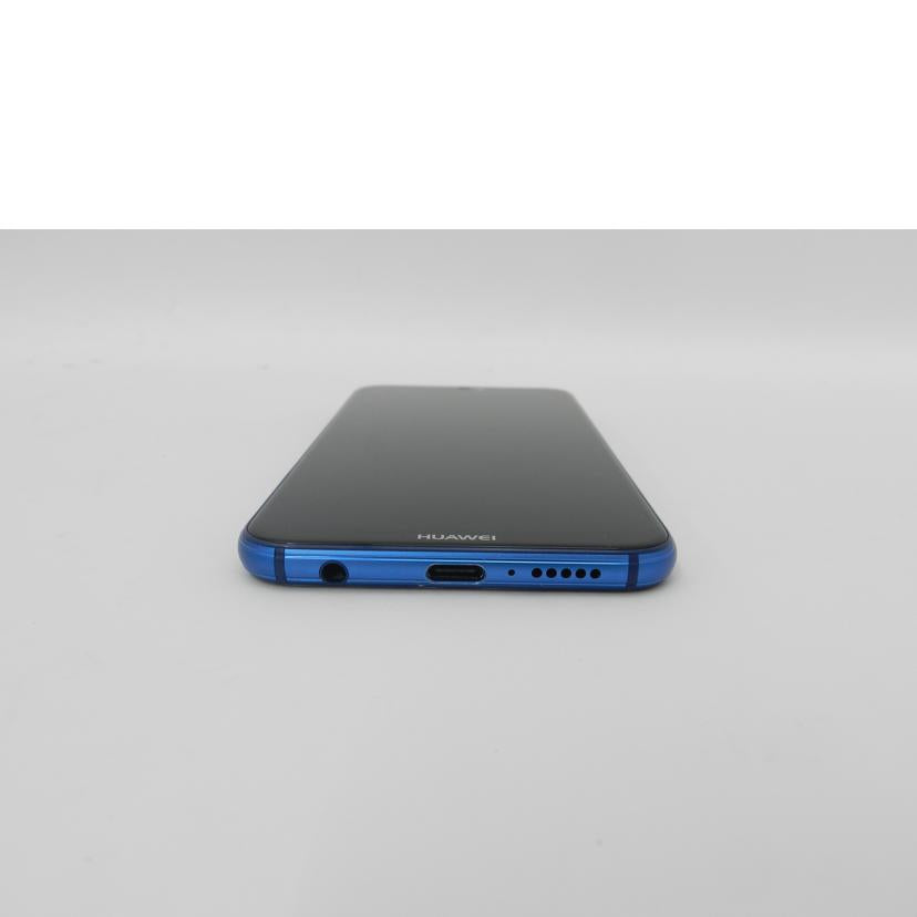 ＨＵＡＷＥＩ ファーウェイ/ＨＵＡＷＥＩ　Ｐ２０　ｌｉｔｅ　ＳＩＭフリー　［クラインブルー］/ANE-LX2J//SCV7N18B20002483/ABランク/69