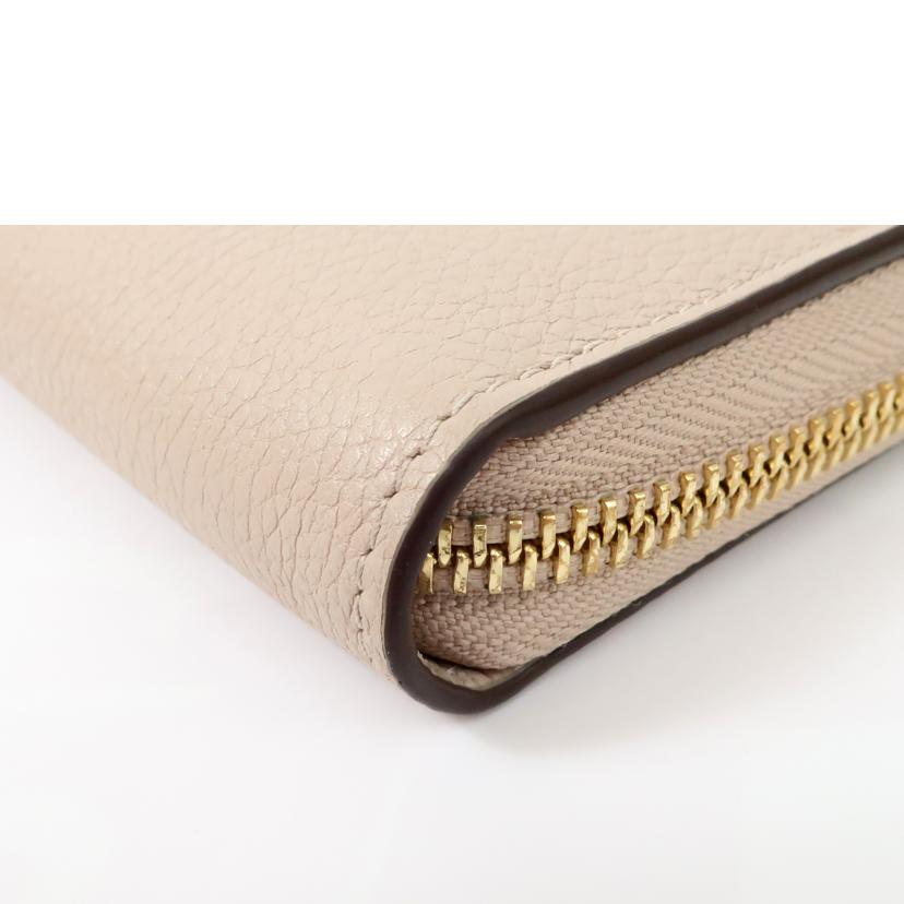 ＬＯＵＩＳ　ＶＵＩＴＴＯＮ ルイ・ヴィトン/グレージュ　　ジッピー・ロックミー　長財布　カーフレザー/M80674//ICｼﾘｱﾙ有/Bランク/65