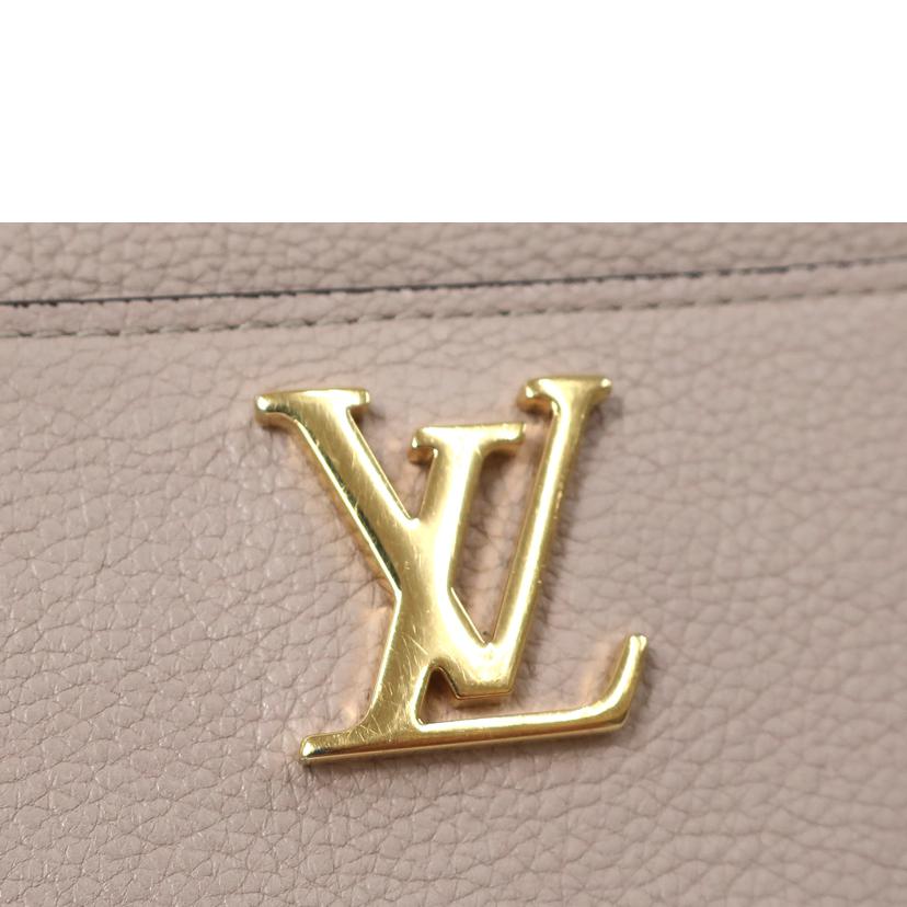 ＬＯＵＩＳ　ＶＵＩＴＴＯＮ ルイ・ヴィトン/グレージュ　　ジッピー・ロックミー　長財布　カーフレザー/M80674//ICｼﾘｱﾙ有/Bランク/65