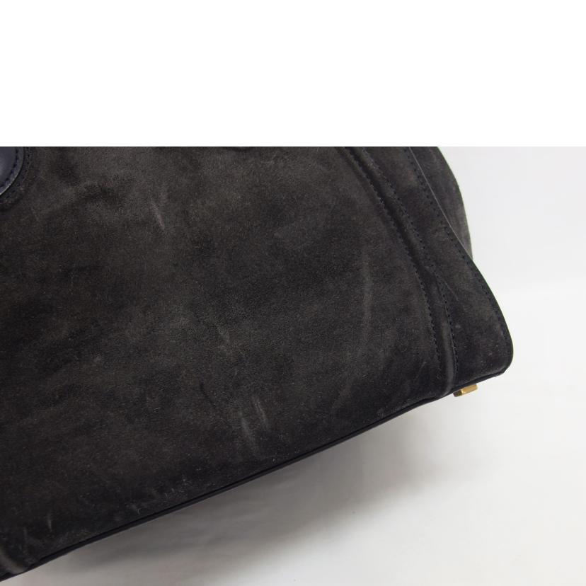 ＣＥＬＩＮＥ　 セリーヌ 　トートバッグ　ダークグレー×ネイビー/ラゲージファントム／スエードレザー／ハンドバッグ//S･C******/Bランク/04