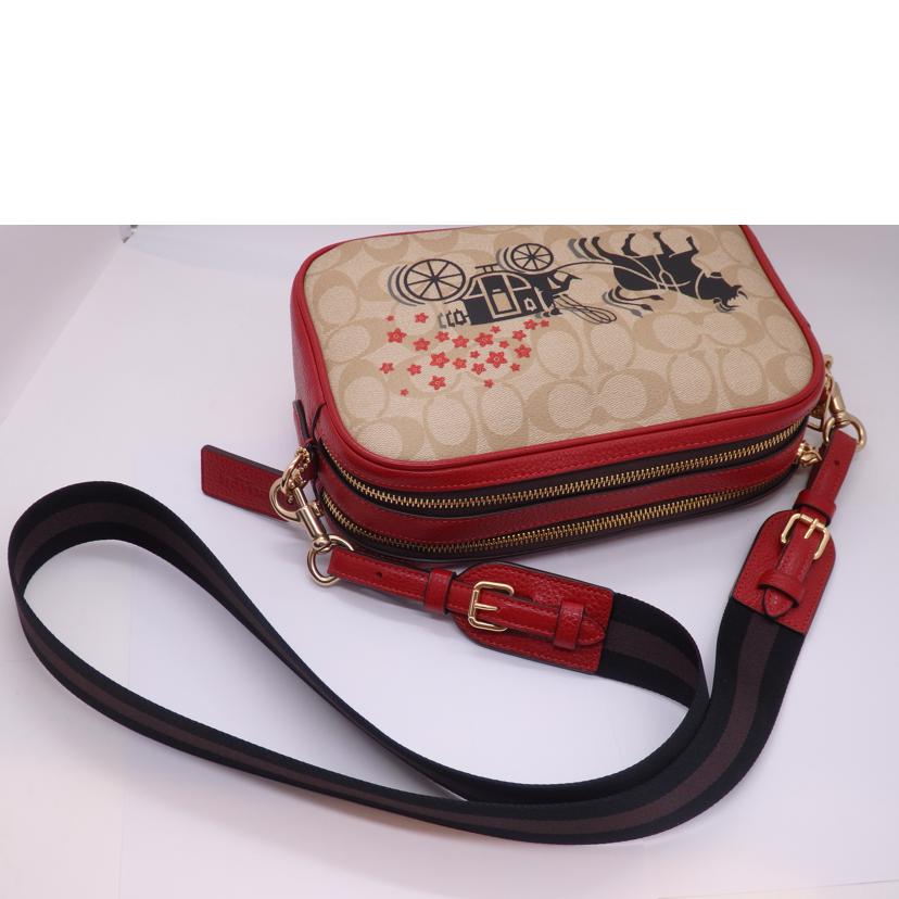 ＣＯＡＣＨ ｺｰﾁ/ルーナ／ニューイヤーオックス／ホースアンドキャリッジ／シグネチャー／ショルダー/C2180//Aランク/02