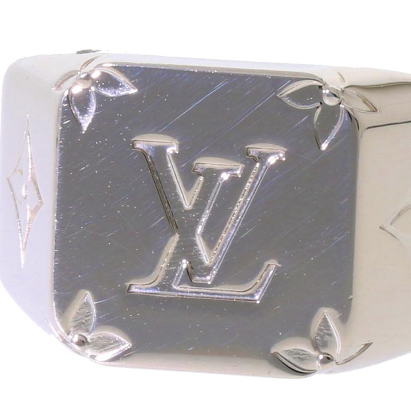 ＬＯＵＩＳ　ＶＵＩＴＴＯＮ ルイヴィトン/シグネットリング／モノグラム／Ｌサイズ/M62488//DI1221/ABランク/75