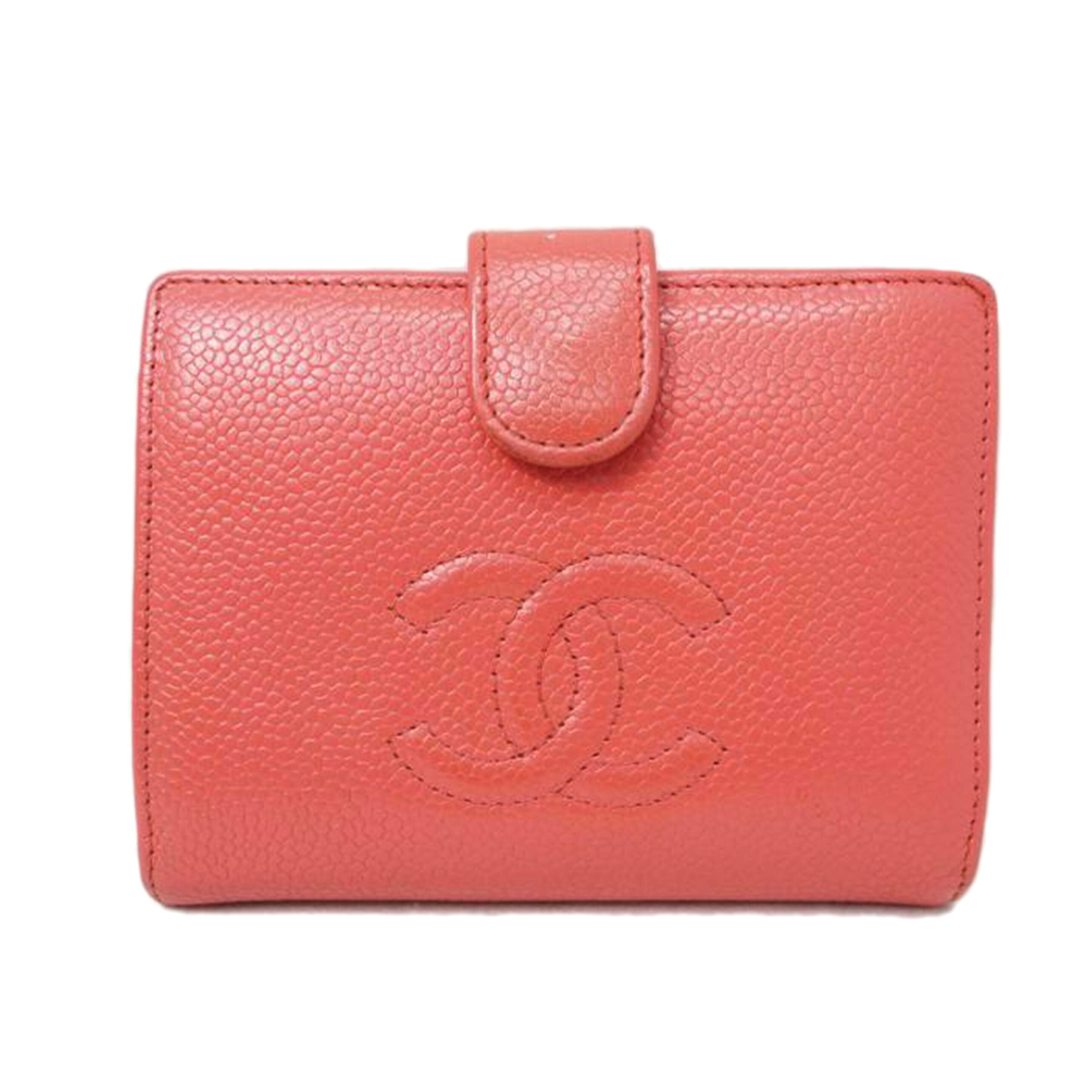 ＣＨＡＮＥＬ/ココマークがま口財布／キャビアスキン//8150512/Bランク/78