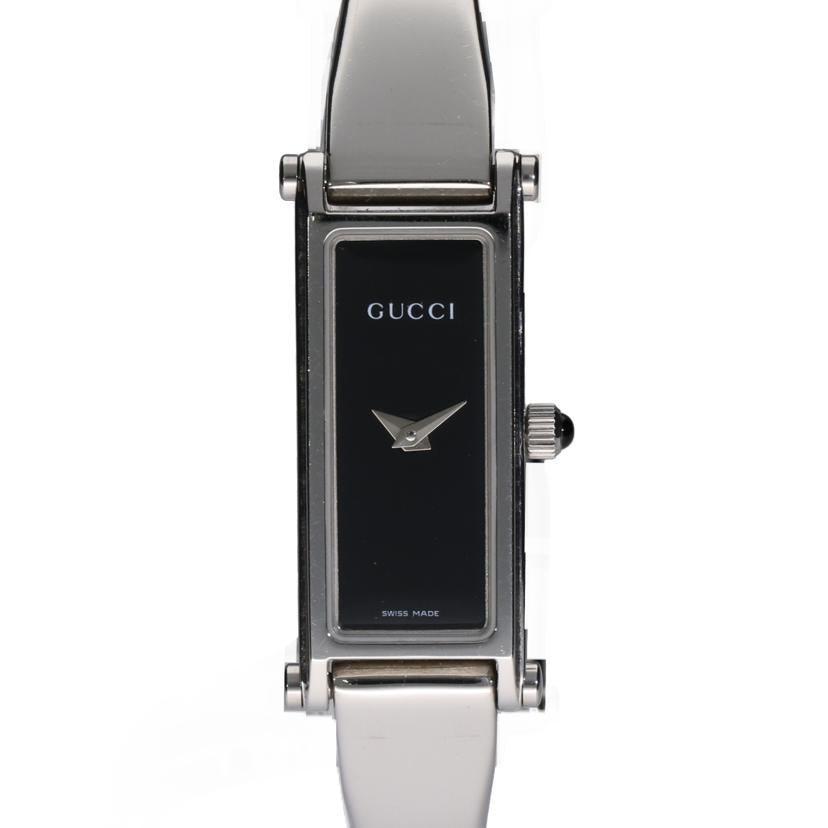 ＧＵＣＣＩ グッチ/バングルウォッチ・ブラック／レディース／クォーツ/1500L//0614106/ABランク/75