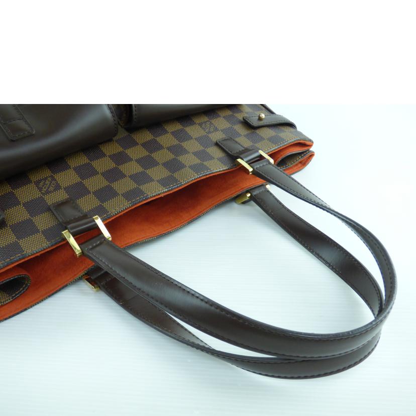 ＬＯＵＩＳ　ＶＵＩＴＴＯＮ ルイヴィトン ルイ・ヴィトン ビトン ダミエ・エベヌ 市松模様 ブラウン 茶 ショルダーバッグ ハンドバッグ トートバッグ ブラウン メンズ レディース 定番 人気 ＬＶ 斜め掛け 肩がけ/ユゼス／ダミエ／エベヌ/N51128//MB0***/ABランク/64