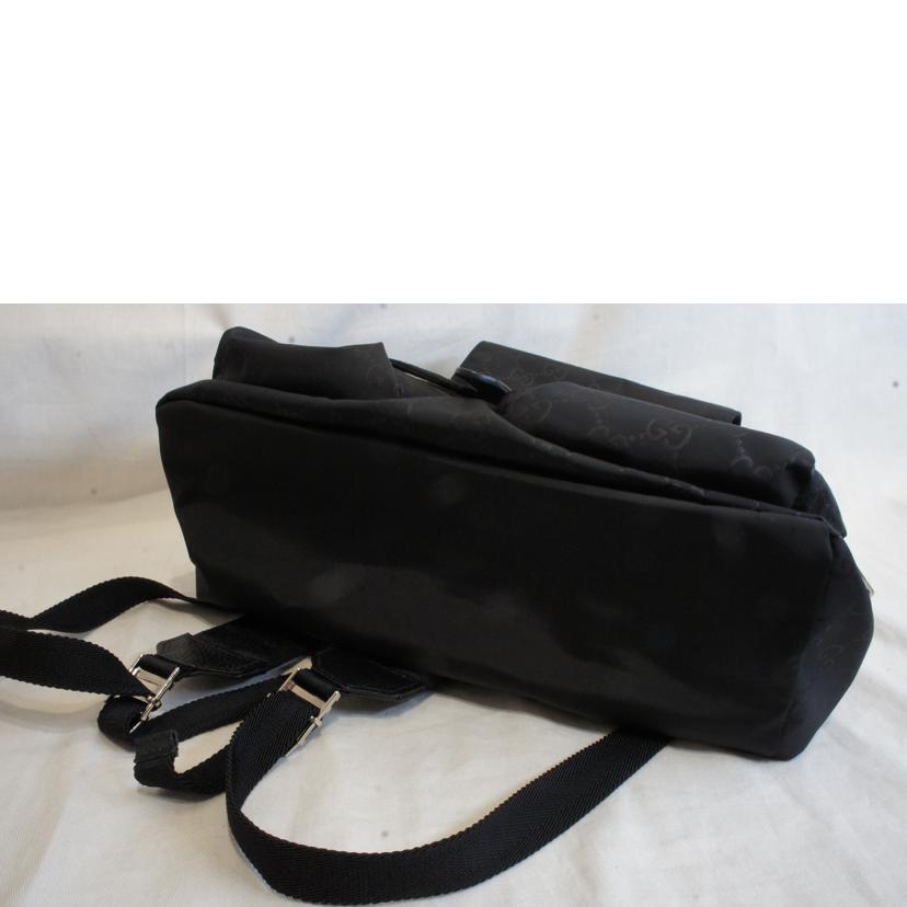 ＧＵＣＣＩ グッチ/ＧＧナイロンバックパックブラック/406361//213***/Aランク/92