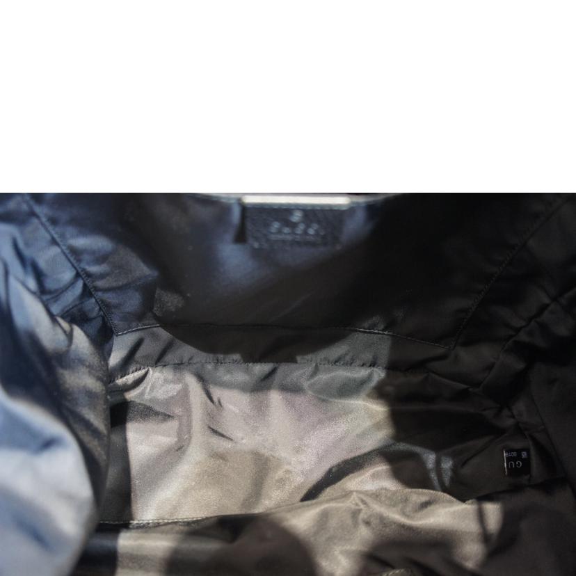 ＧＵＣＣＩ グッチ/ＧＧナイロンバックパックブラック/406361//213***/Aランク/92