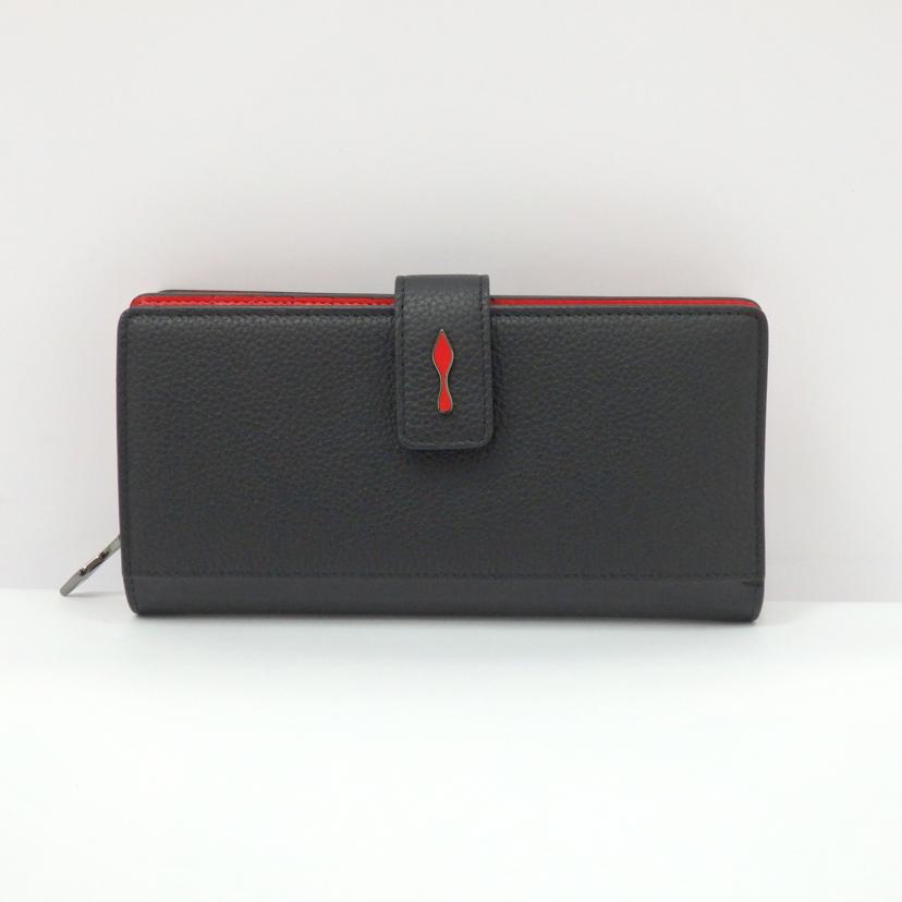 Ｃ．Ｌｏｕｂｏｕｔｉｎ クリスチャンルブタン/パテントカーフパロマウォレット/3185079//Aランク/77