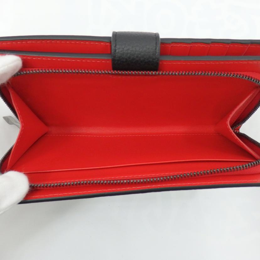 Ｃ．Ｌｏｕｂｏｕｔｉｎ クリスチャンルブタン/パテントカーフパロマウォレット/3185079//Aランク/77