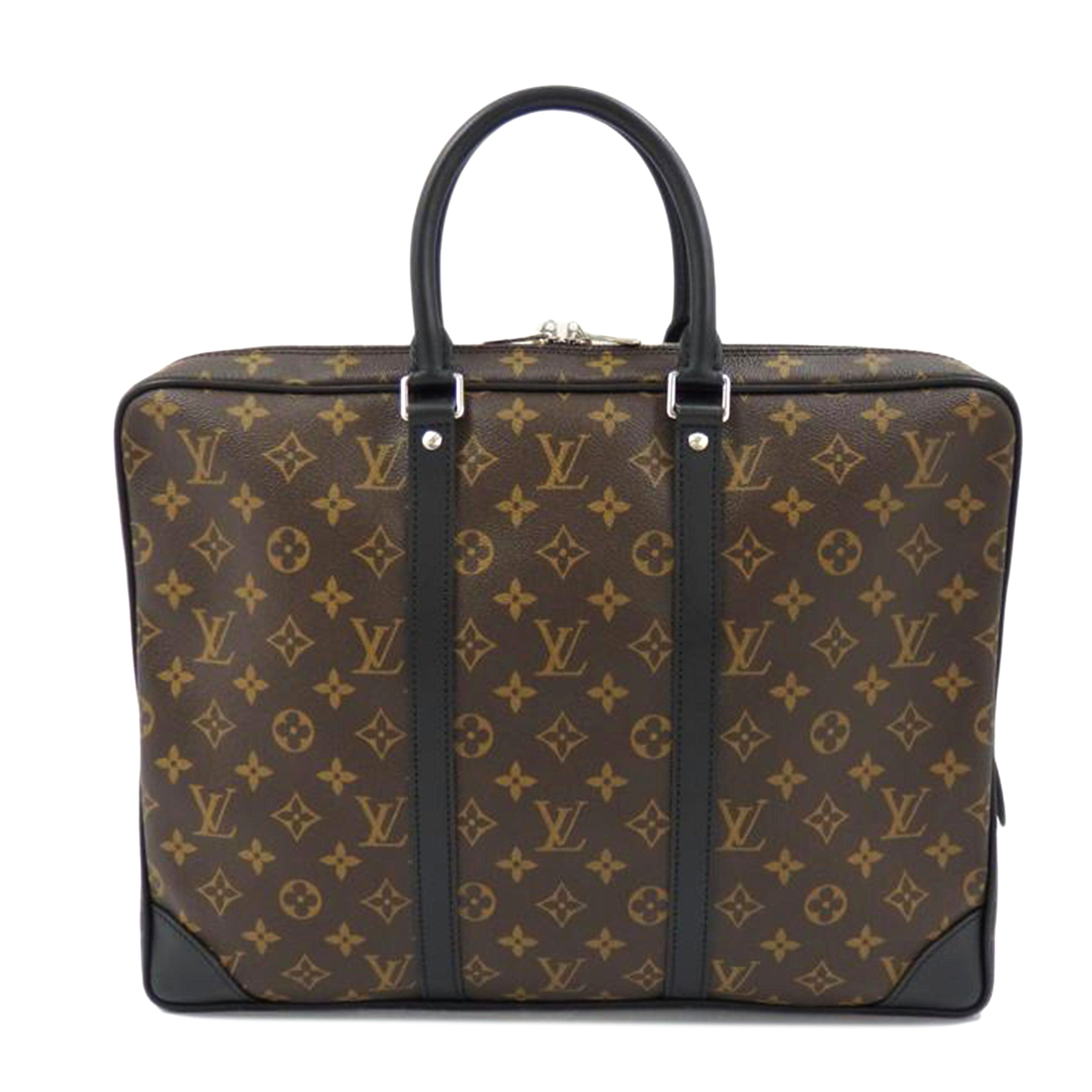ＬＶ ルイヴィトン/ポルトドキュマンヴォワヤージュ／モノグラムマカサー/M40225//RI4059/ABランク/77