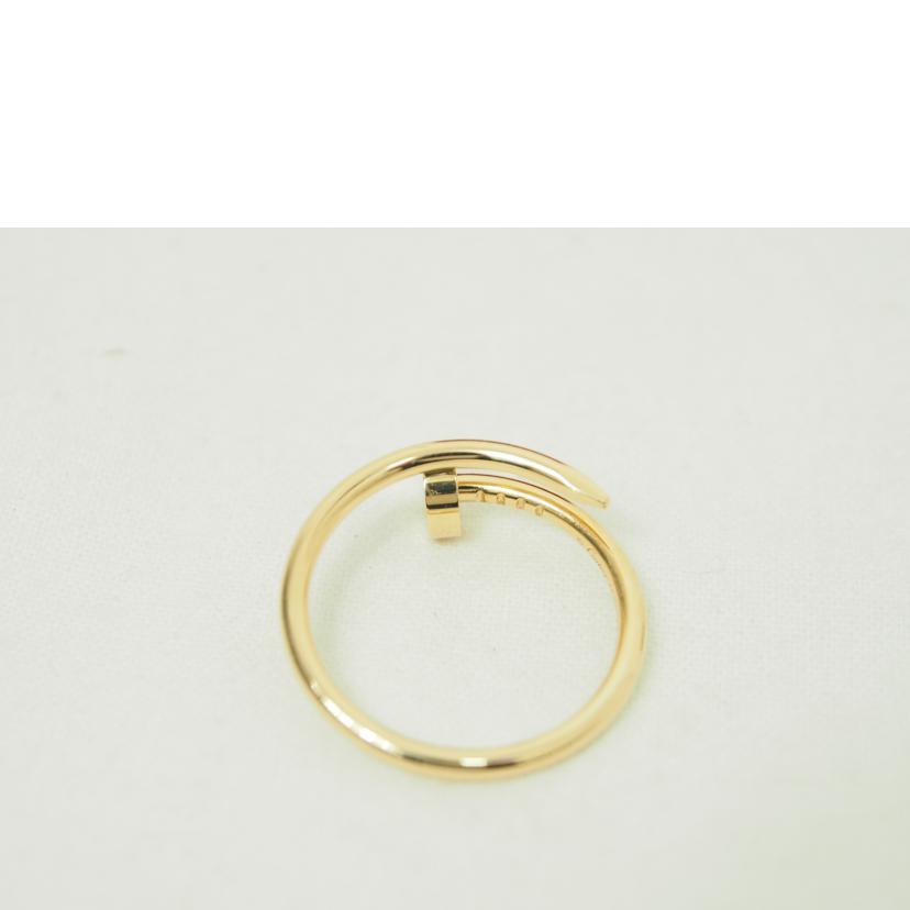 Ｃａｒｔｉｅｒ/Ｋ１８ＹＧジャストアンクルリング＃１３．５/RNY432//Aランク/78