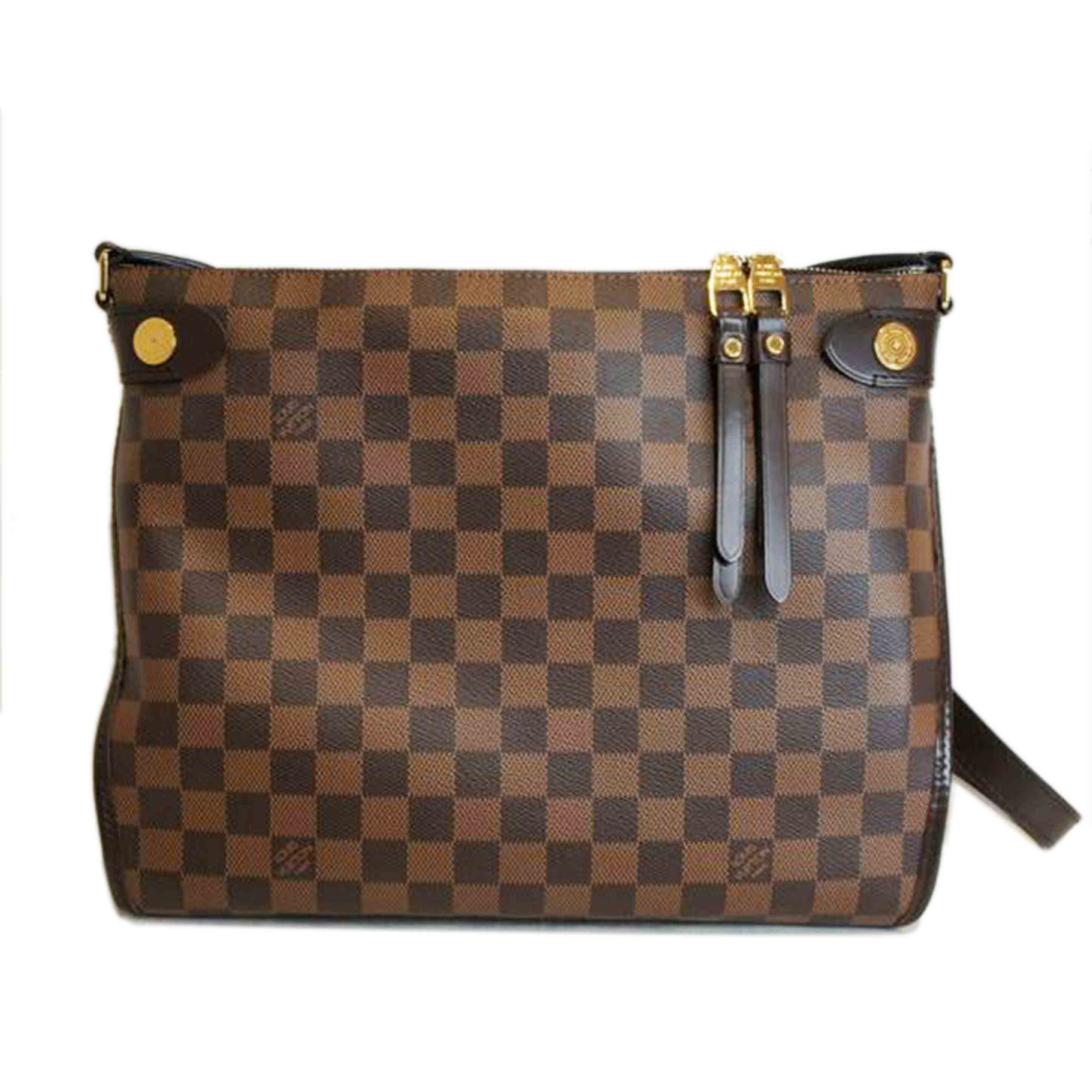 ＬＯＵＩＳ　ＶＵＩＴＴＯＮ ルイヴィトン ルイ・ヴィトン ビトン ダミエ・エベヌ 市松模様 ブラウン 茶 ショルダーバッグ ハンドバッグ トートバッグ ブラウン メンズ レディース 定番 人気 ＬＶ 斜め掛け 肩がけ/ドゥオモ／ダミエ／エベヌ/N41425//AR4***/Aランク/92