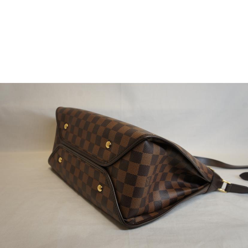 ＬＯＵＩＳ　ＶＵＩＴＴＯＮ ルイヴィトン ルイ・ヴィトン ビトン ダミエ・エベヌ 市松模様 ブラウン 茶 ショルダーバッグ ハンドバッグ トートバッグ ブラウン メンズ レディース 定番 人気 ＬＶ 斜め掛け 肩がけ/ドゥオモ／ダミエ／エベヌ/N41425//AR4***/Aランク/92