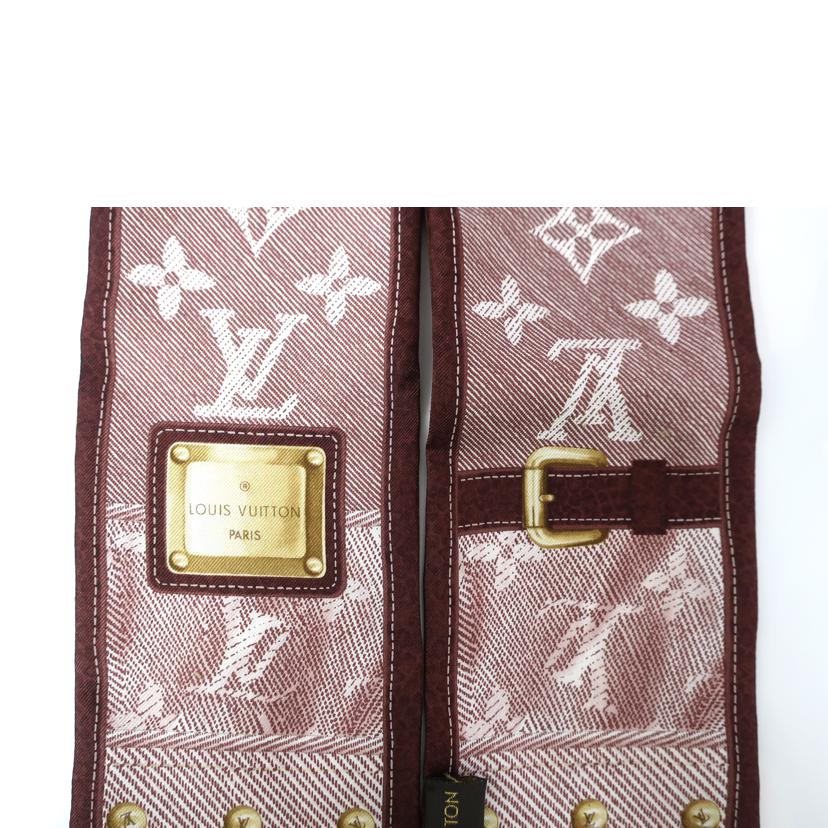 ＬＯＵＩＳ　ＶＵＩＴＴＯＮ ルイ・ヴィトン/バンドー　ニューデニム　スカーフ　モノグラム　ブラウン系/M72557//ABランク/65
