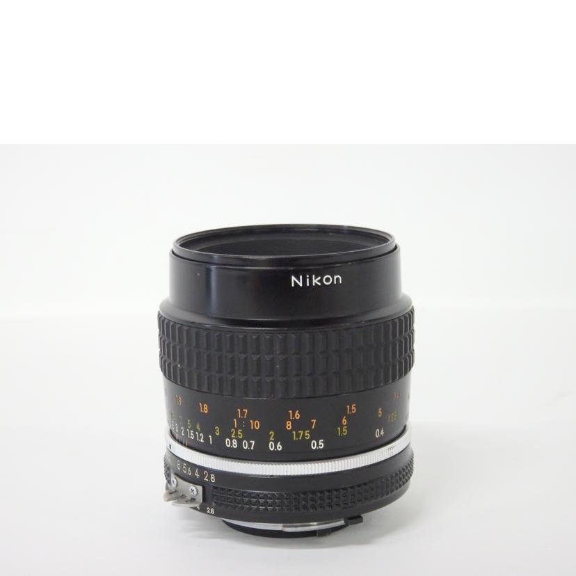 Ｎｉｋｏｎ ニコン/交換レンズ／５５ｍｍ/Ai Micro-Nikkor 55mm f2.8S//327227/Cランク/77