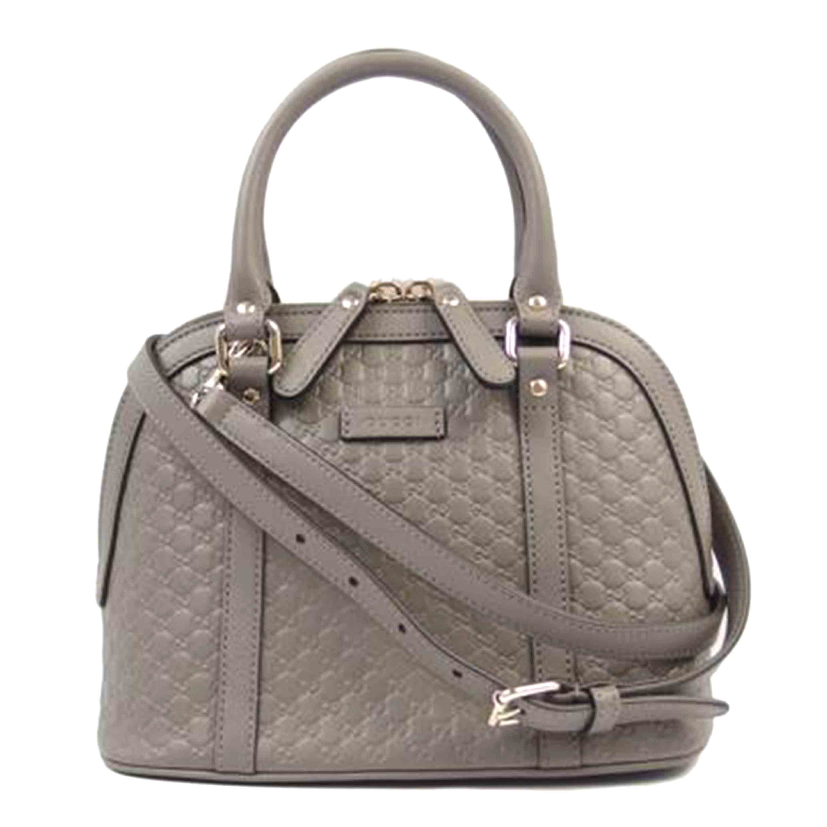 ＧＵＣＣＩ グッチ/マイクログッチシママルゴーミニドームショルダーバッグ／２ｗａｙ／アウトレット/449654//493***/Aランク/83