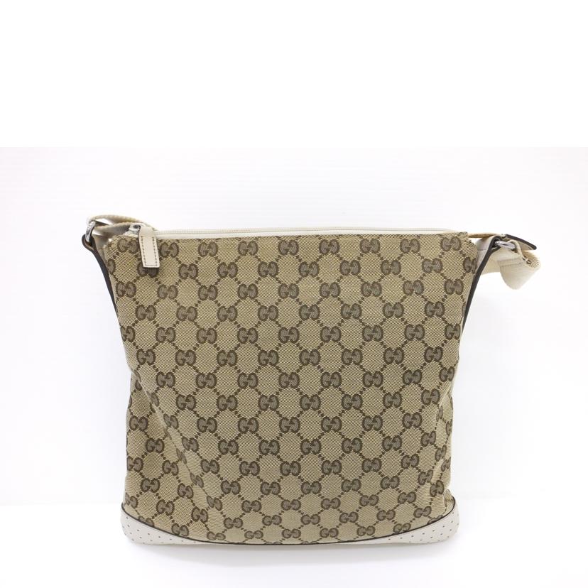 ＧＵＣＣＩ ｸﾞｯﾁ/ＧＧキャンバス×パンチングレザーショルダーバッグ/145857//2123/Bランク/88