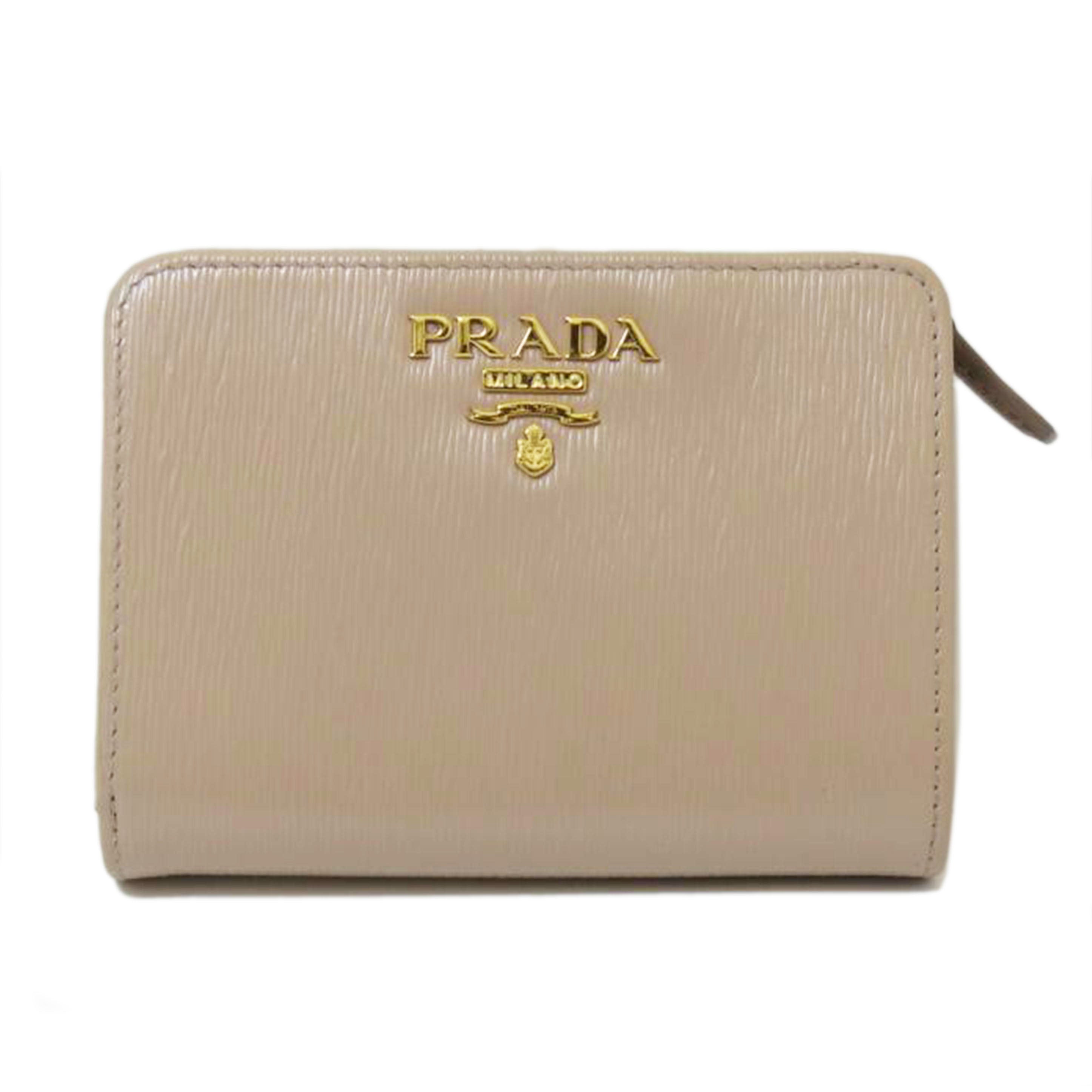 ＰＲＡＤＡ プラダ/ヴィッテロムーブコンパクトレザー財布/1MlL018//236/ABランク/90