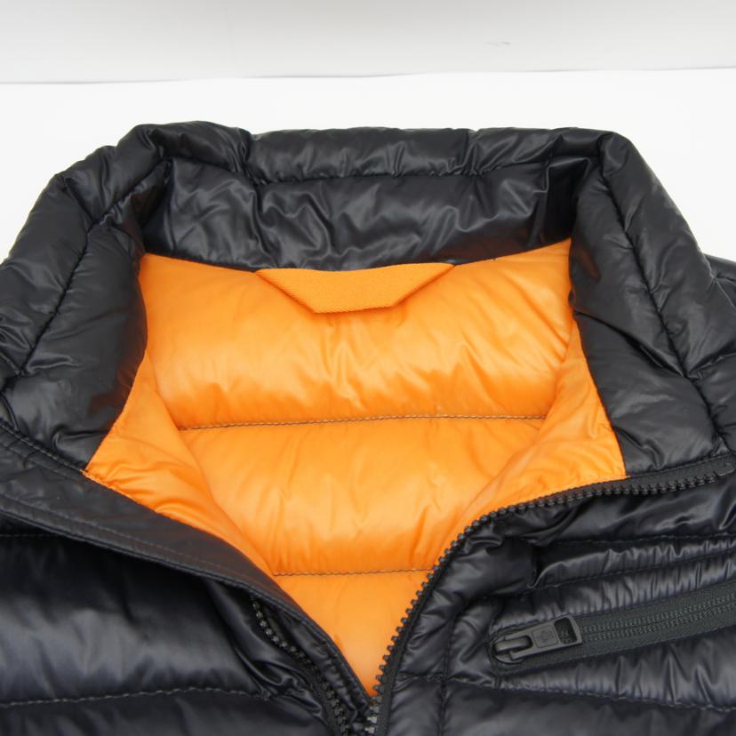 MONCLER ダウンジャケット ブラック/オレンジ MONCLER ダウンジャケット ブラック/オレンジ