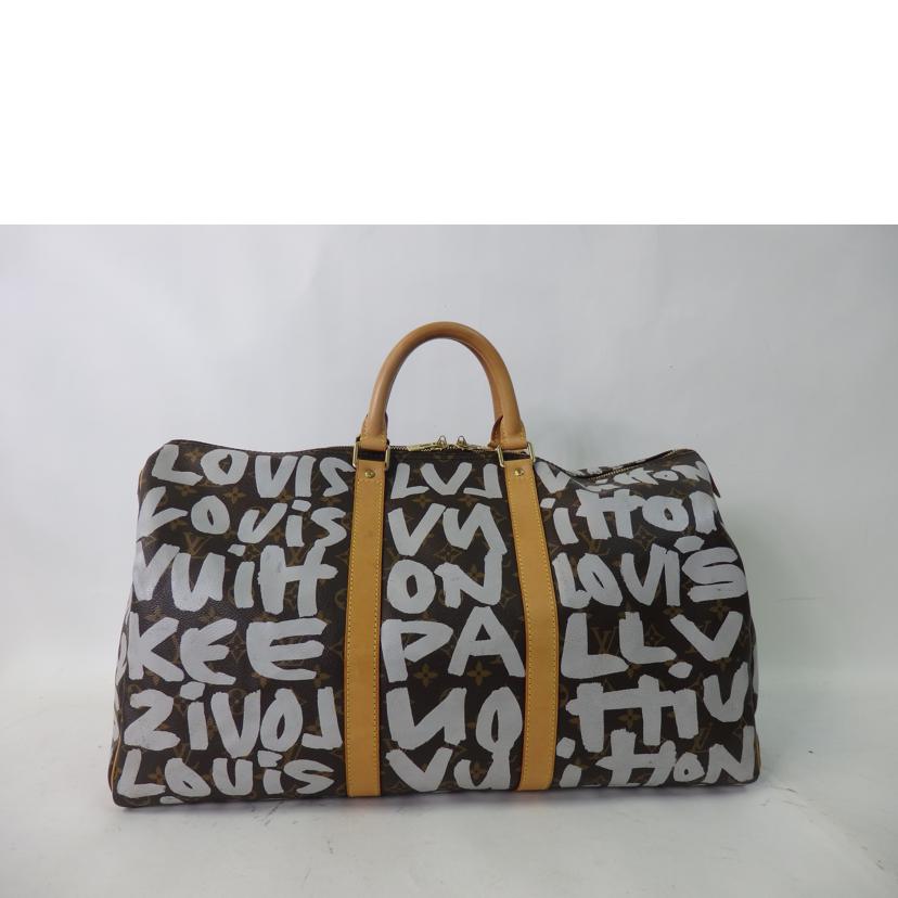 ＬＶ ルイヴィトン/キーポル５０／モノグラムグラフィティ/M92197//FL0***/ABランク/84