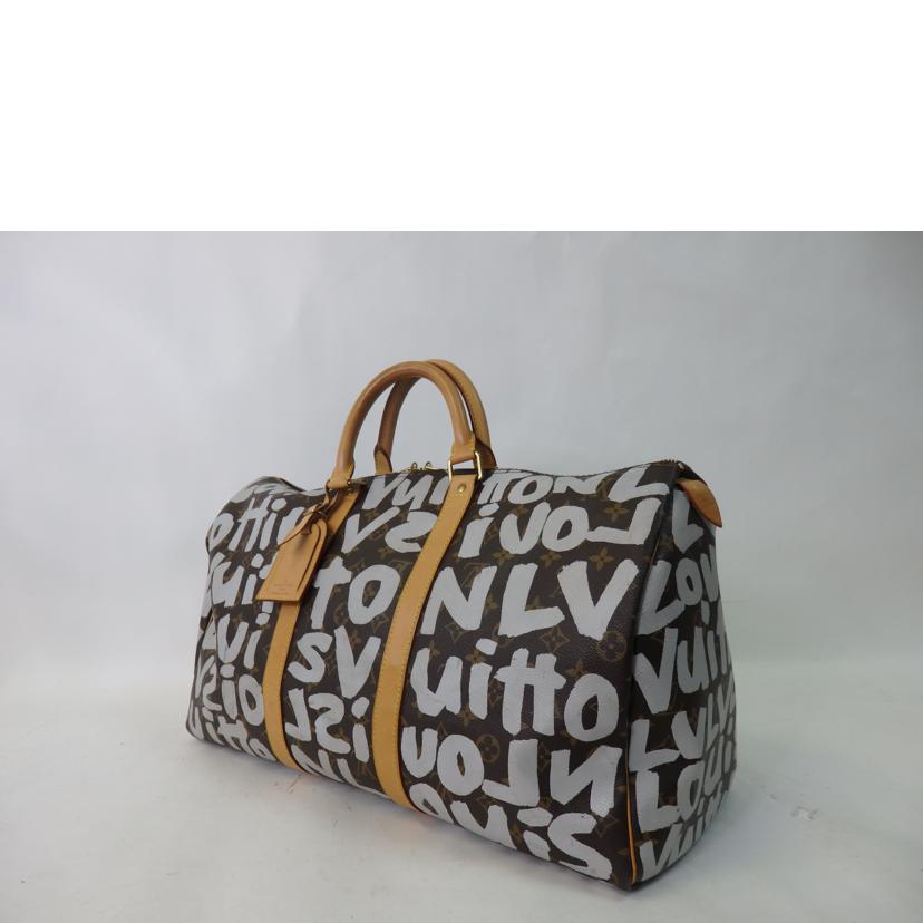 ＬＶ ルイヴィトン/キーポル５０／モノグラムグラフィティ/M92197//FL0***/ABランク/84