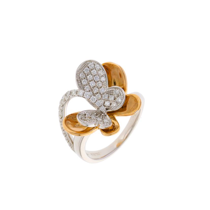 /　Ｋ１８ダイヤリング０．５５ｃｔ//ABランク/75