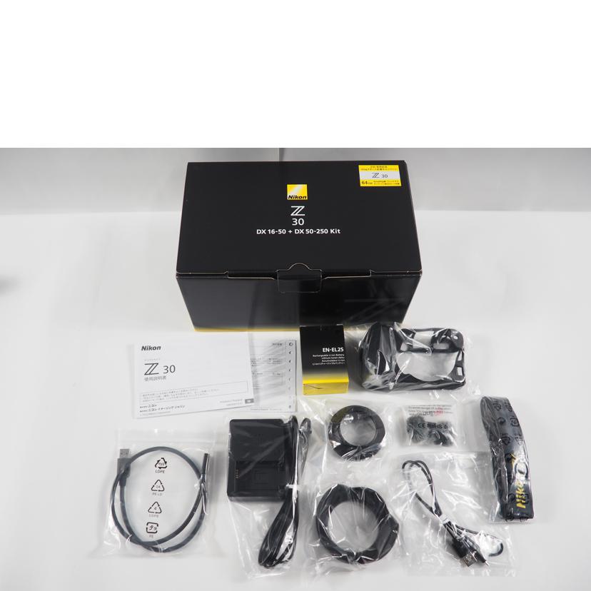 Ｎｉｋｏｎ ニコン/ミラーレス一眼カメラ　ダブルズームキット/Z30//2007046/20288959/20175869/Aランク/79