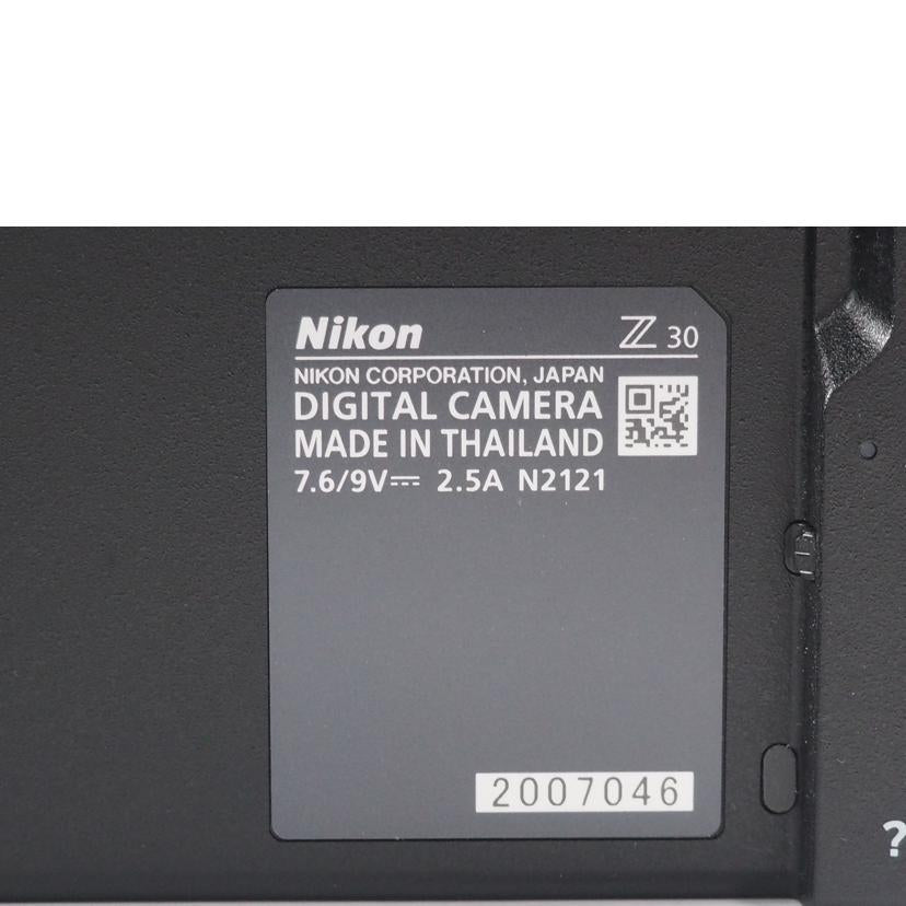 Ｎｉｋｏｎ ニコン/ミラーレス一眼カメラ　ダブルズームキット/Z30//2007046/20288959/20175869/Aランク/79