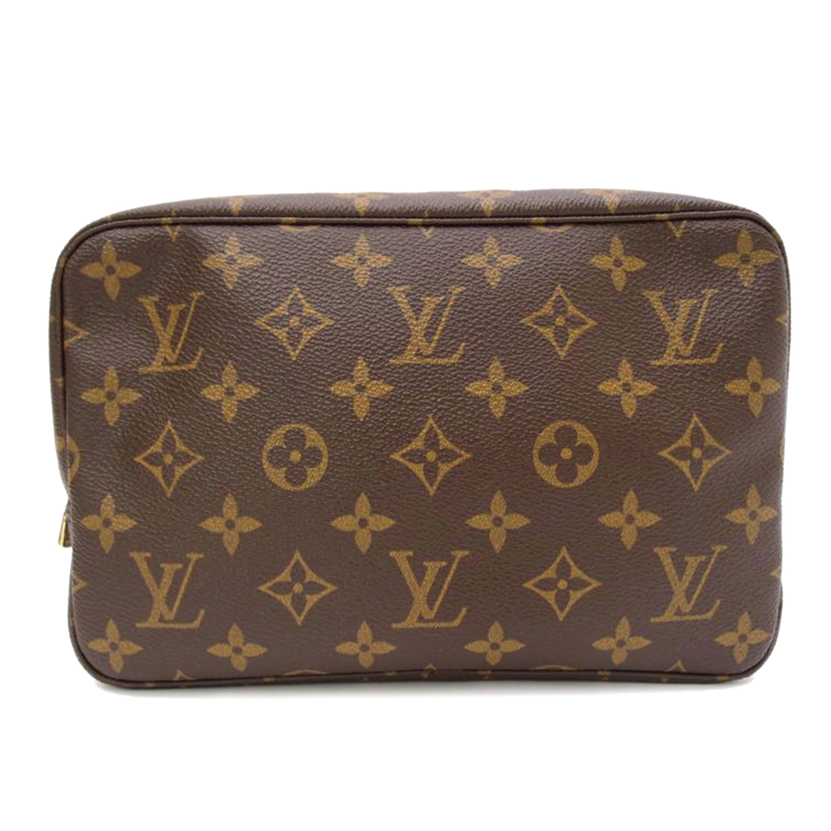 ＬＯＵＩＳ　ＶＵＩＴＴＯＮ ルイ・ヴィトン　化粧ポーチ　バニティ　ブラウン　レディース/トゥルース・トワレット２３／モノグラム/M47524//TH8906/Aランク/69