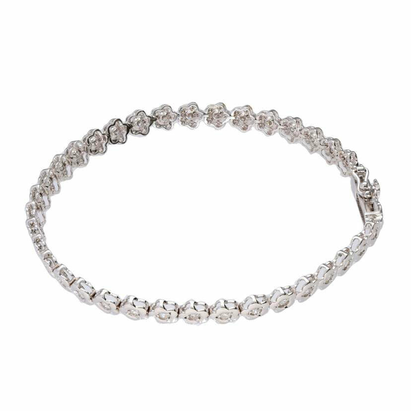 /　◎Ｋ１８ダイヤブレスレット１．００ｃｔ//Aランク/75