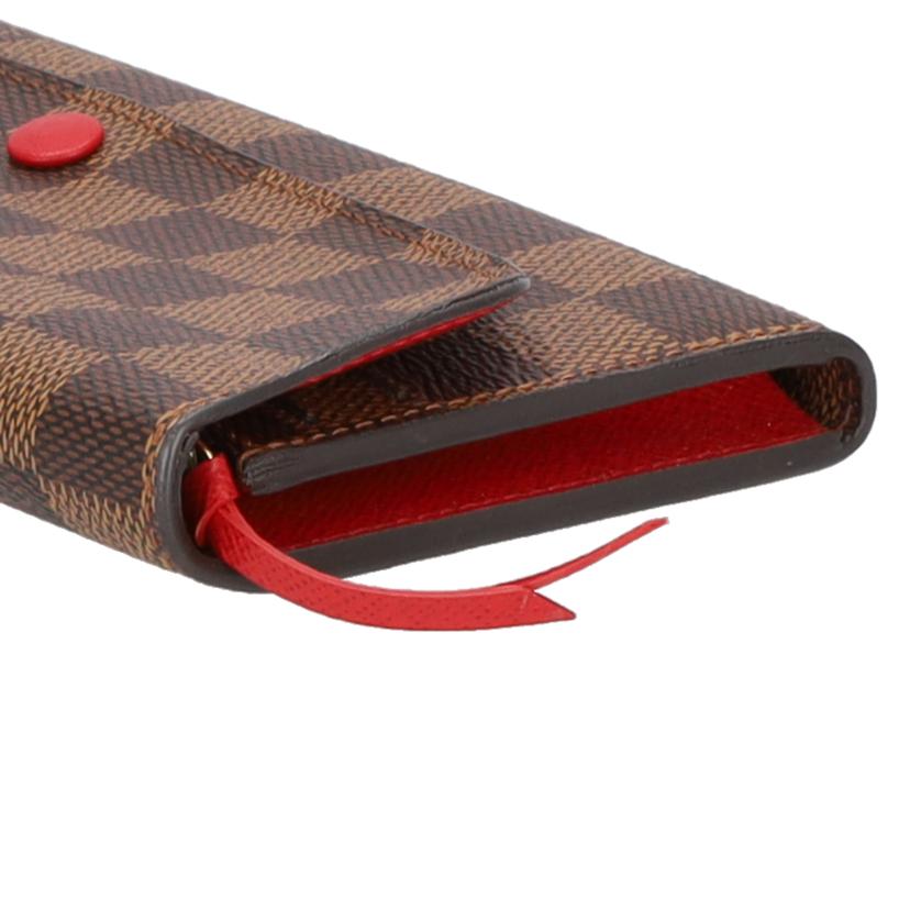 ＬＯＵＩＳ　ＶＵＩＴＴＯＮ ルイ・ヴィトン/ポルトフォイユ・エミリー／ダミエ／ルージュ/N63544//TA1106/ABランク/75