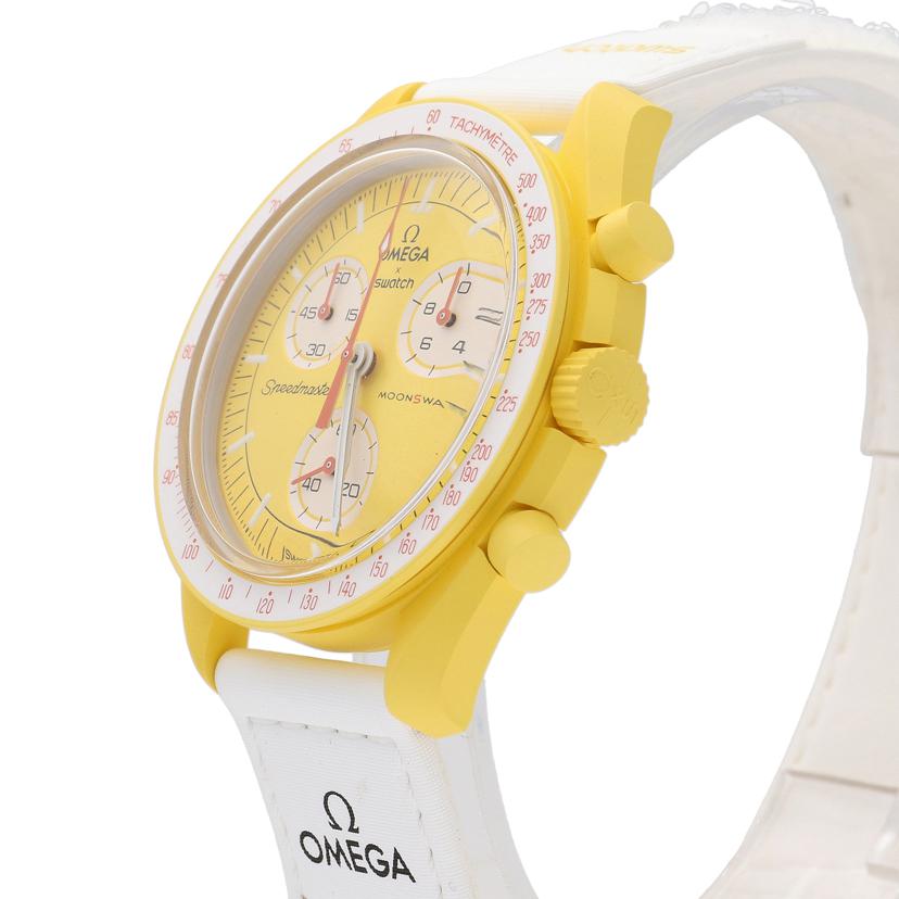 ＯＭＥＧＡ×ｓｗａｔｃｈ オメガ×スウォッチ　バイオセラミック/ムーンスウォッチ／ＭＩＳＳＩＯＮ　ＴＯ　ＴＨＥ　ＳＵＮ／クオーツ/SO33J100//Aランク/75