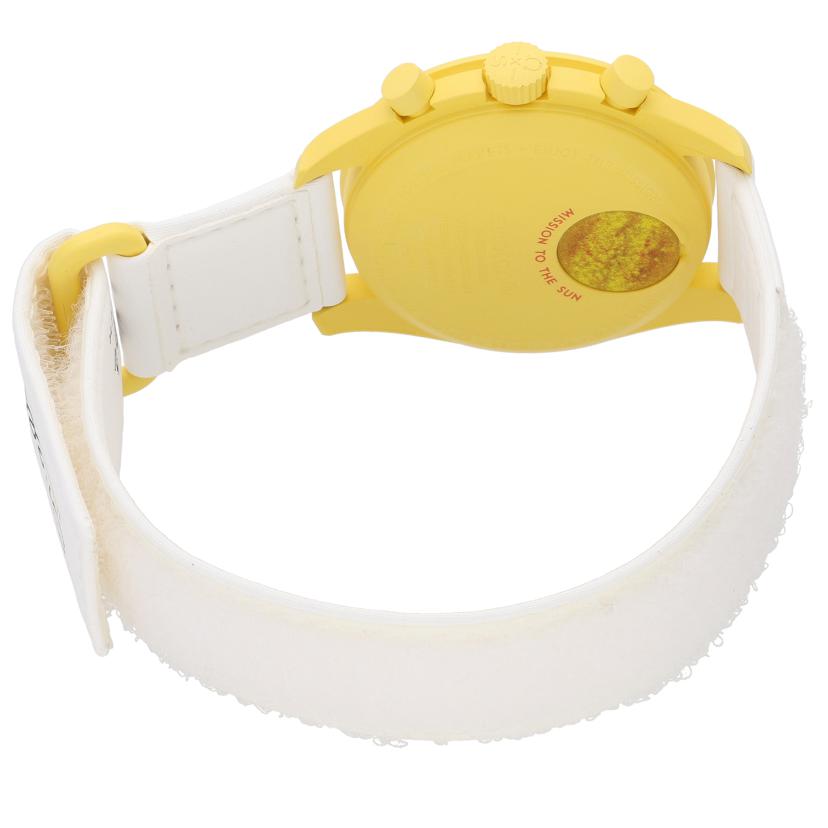 ＯＭＥＧＡ×ｓｗａｔｃｈ オメガ×スウォッチ　バイオセラミック/ムーンスウォッチ／ＭＩＳＳＩＯＮ　ＴＯ　ＴＨＥ　ＳＵＮ／クオーツ/SO33J100//Aランク/75