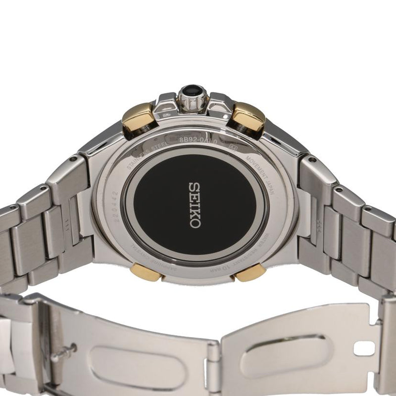 セイコー コーチュラ 電波ソーラー SEIKO クロノグラフ メンズ腕時計