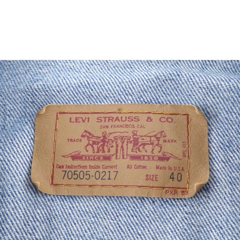 ＬＥＶＩＳ ﾘｰﾊﾞｲｽ/デニムジャケット/70505-0217//BCランク/64