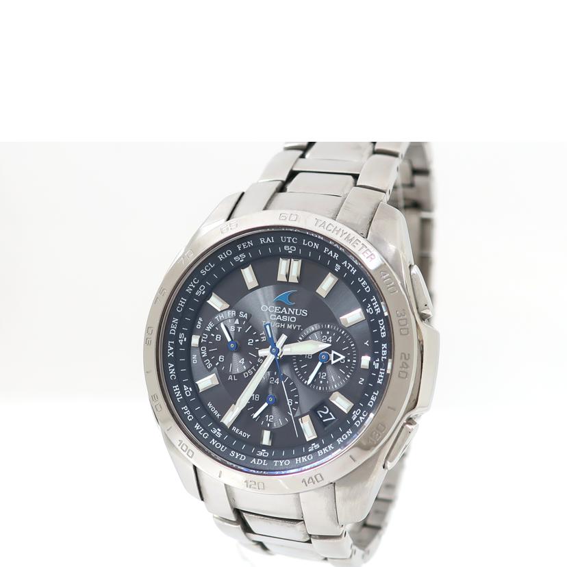 カシオ/オシアナス　ＯＣＥＡＮＵＳ　ソーラー電波時計/OCW-T600-1AJF//ABランク/65