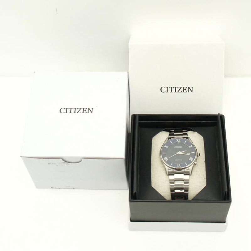 近日削除！ CITIZEN H415-S112915 デイト 電波ソーラー - 時計