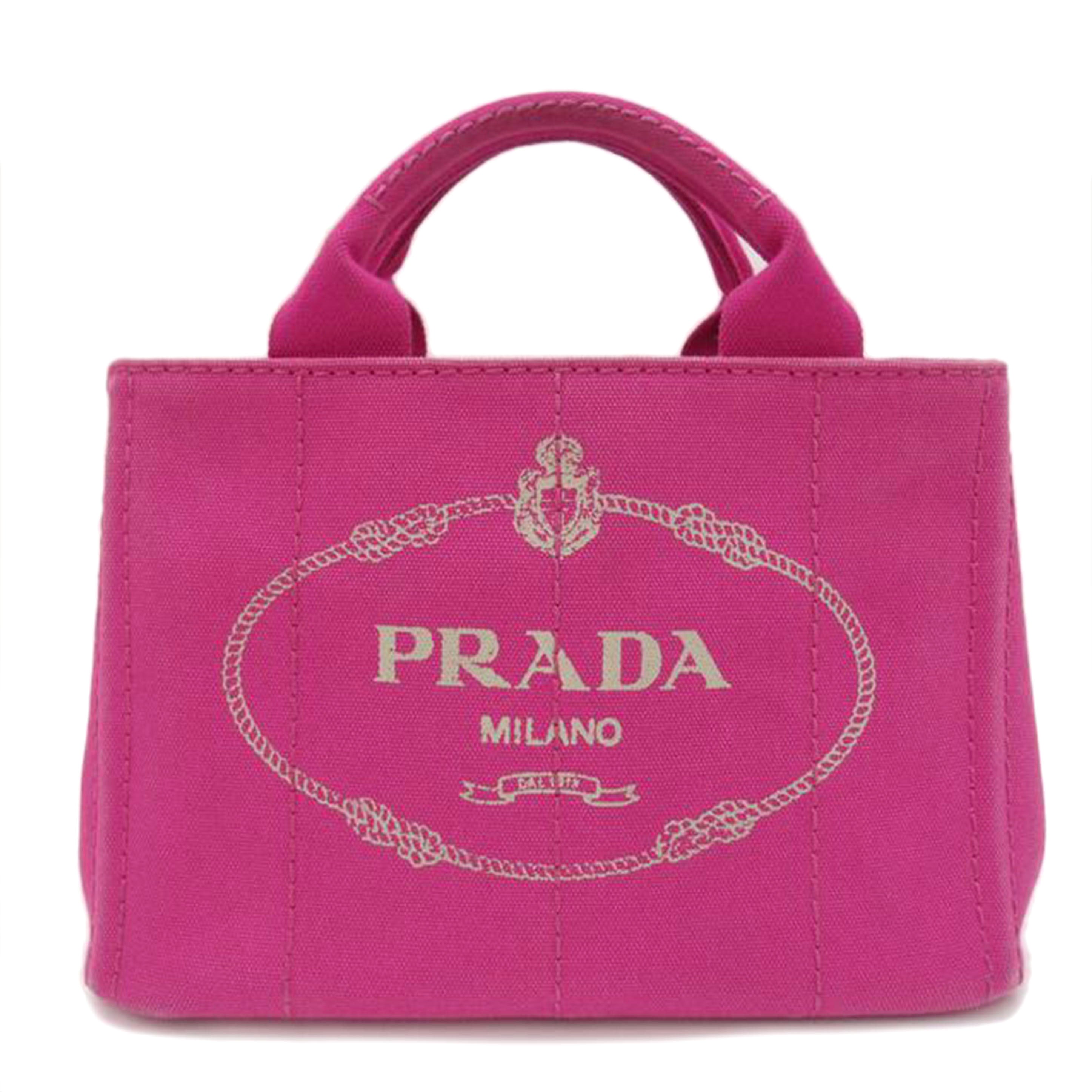 ＰＲＡＤＡ プラダ/カナパミニトート２ｗａｙ／フューシャ/B2439G//194/ABランク/69