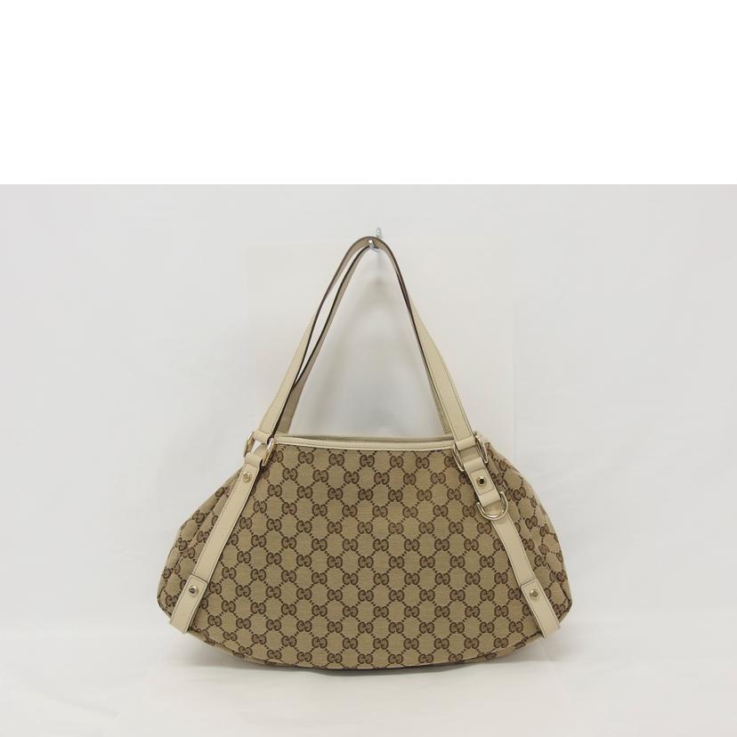 ＧＵＣＣＩ グッチ/ＧＧキャンバス／トートバッグ／ベージュ/130736//002122/Aランク/04