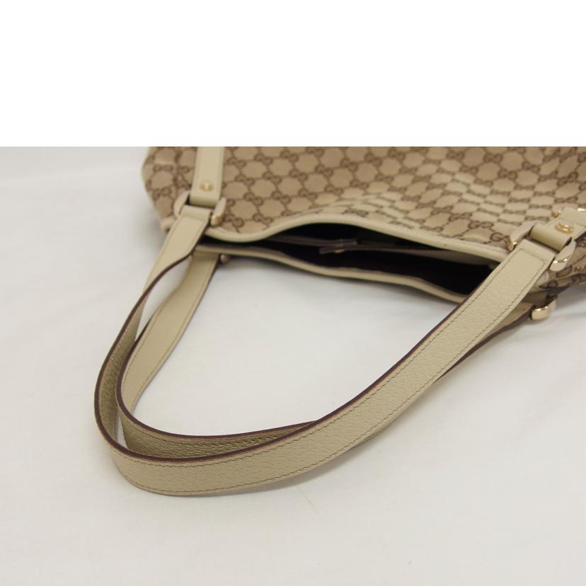 ＧＵＣＣＩ グッチ/ＧＧキャンバス／トートバッグ／ベージュ/130736//002122/Aランク/04