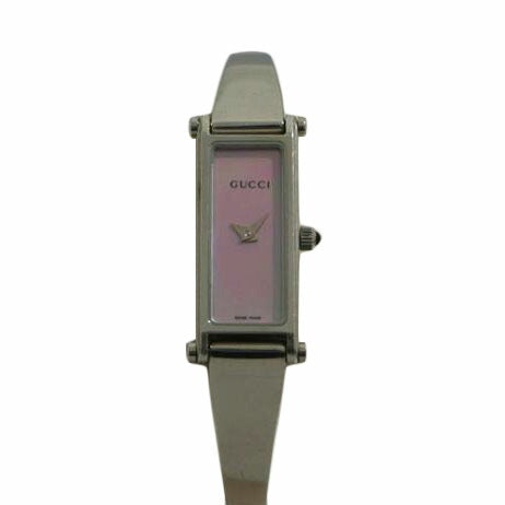 希少　GUCCI レディース 1400Ｌ　ピンク文字盤　新品未使用品 GICCI（グッチ） 1400L ピンクシェル文字盤 レディース腕時計